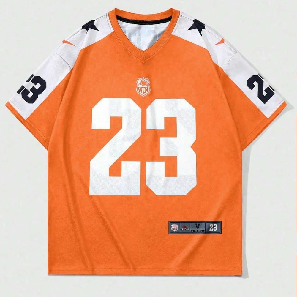 Orange Jersey with Number 23